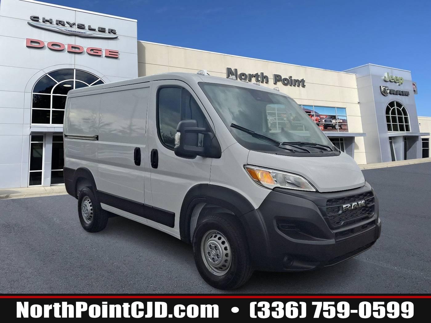 2025 Ram ProMaster Cargo Van Tradesman 1500 — Cargo Van — 772 mi — Winston Salem, NC