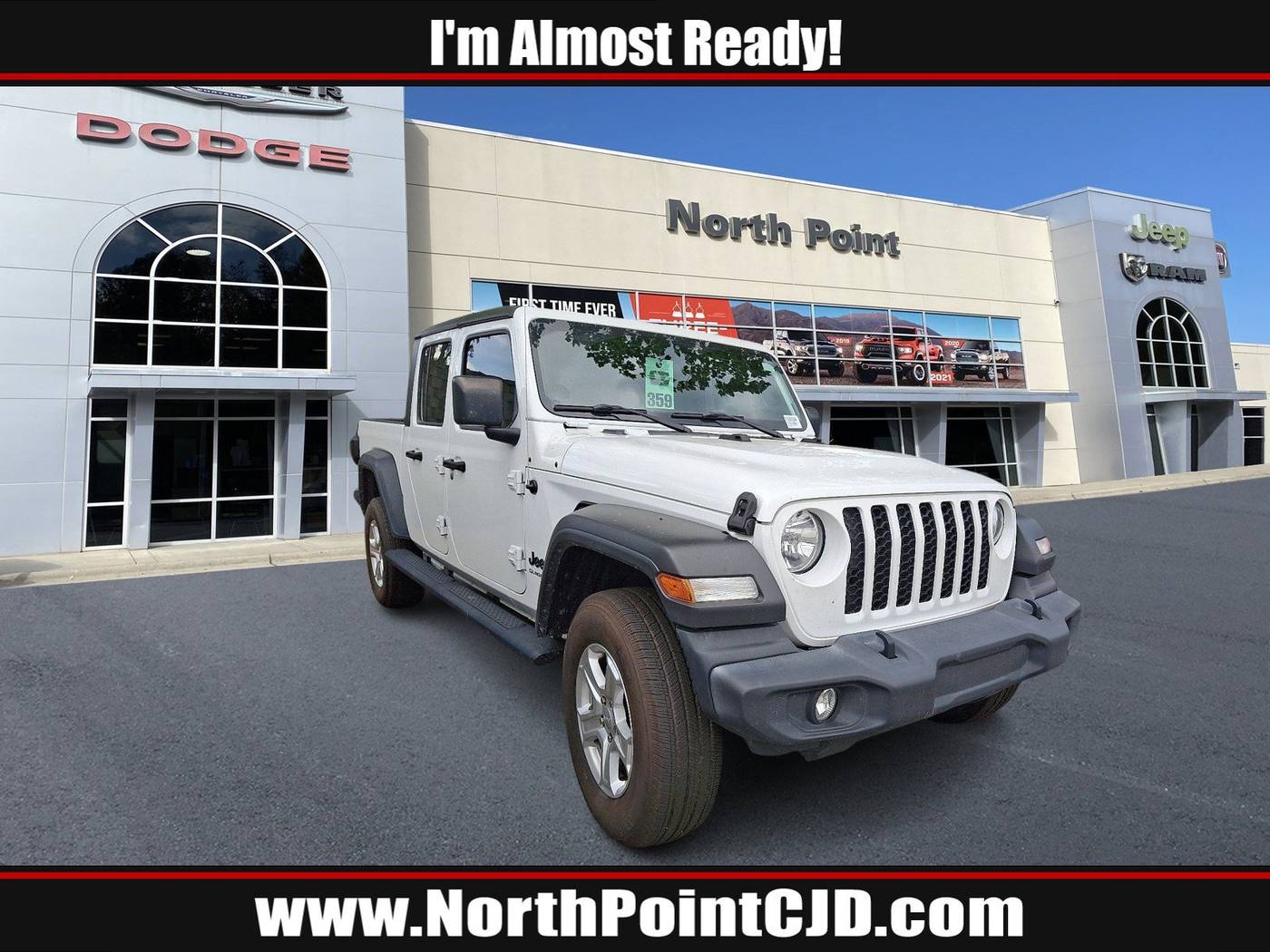 2020 Jeep Gladiator Sport S — Pickup Truck — 51,300 mi — Winston Salem, NC