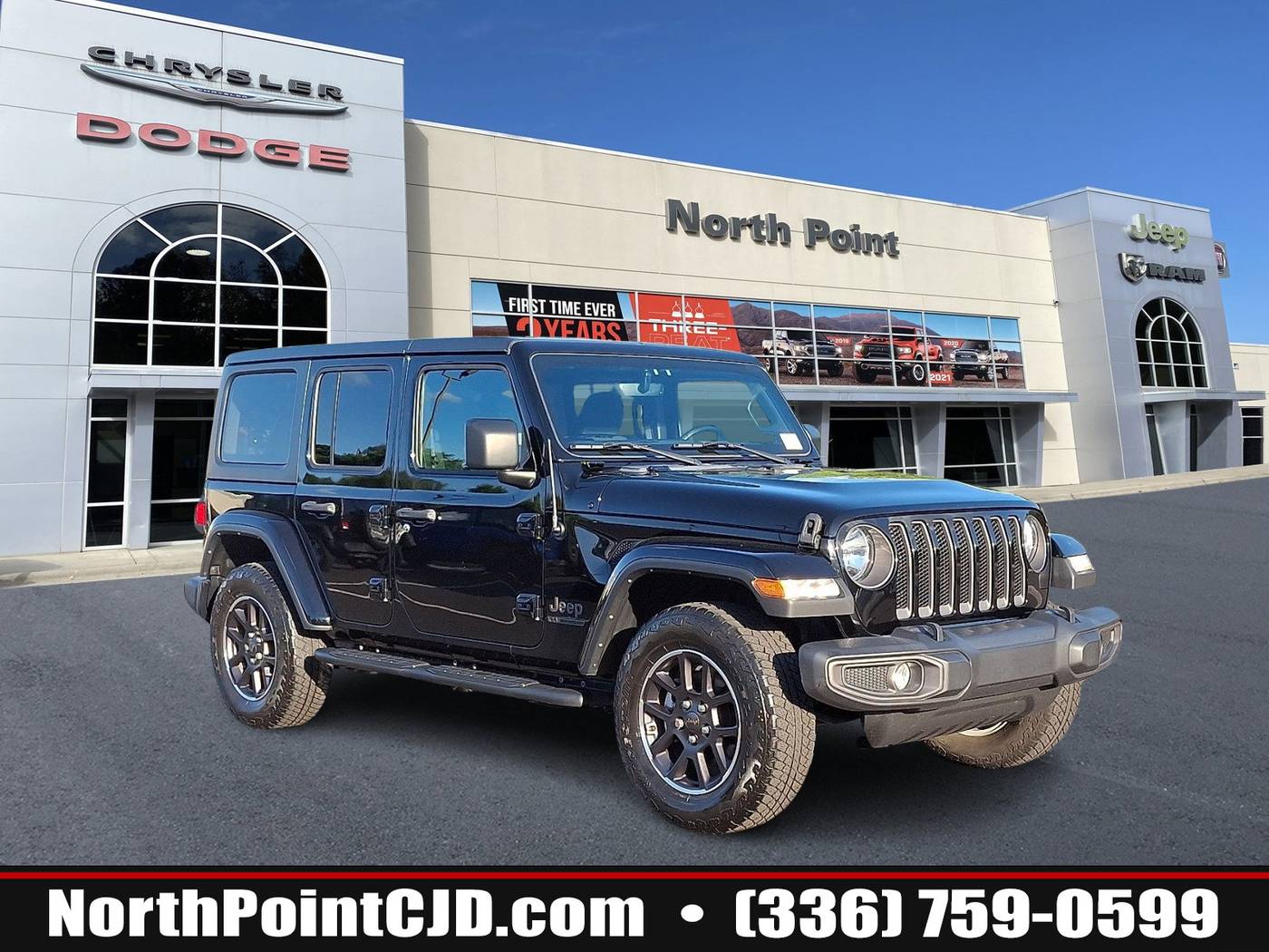 2021 Jeep Wrangler 80th Anniversary — SUV — 38,907 mi — Winston Salem, NC