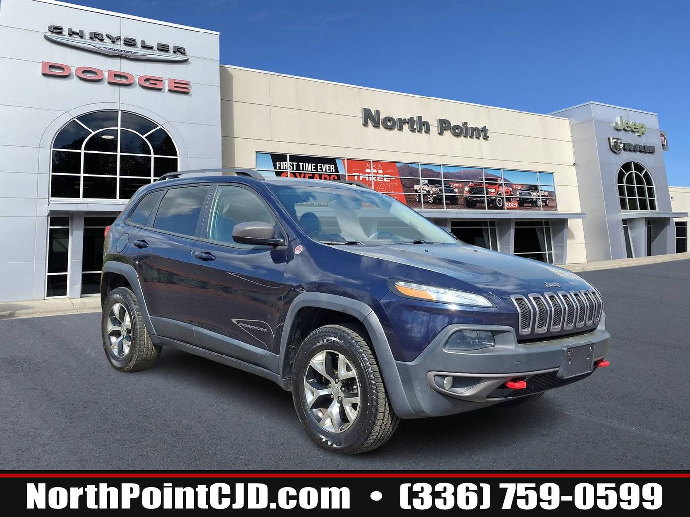 2014 Jeep Cherokee Trailhawk — SUV — 109,715 mi — Winston Salem, NC