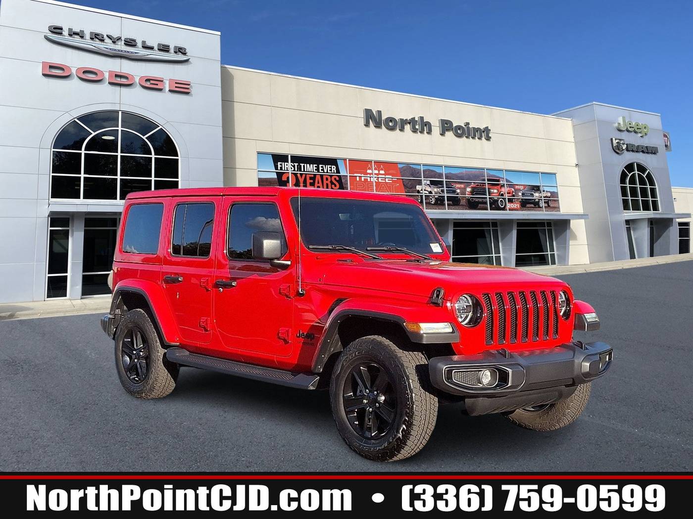 2021 Jeep Wrangler Sahara Altitude — SUV — 34,880 mi — Winston Salem, NC