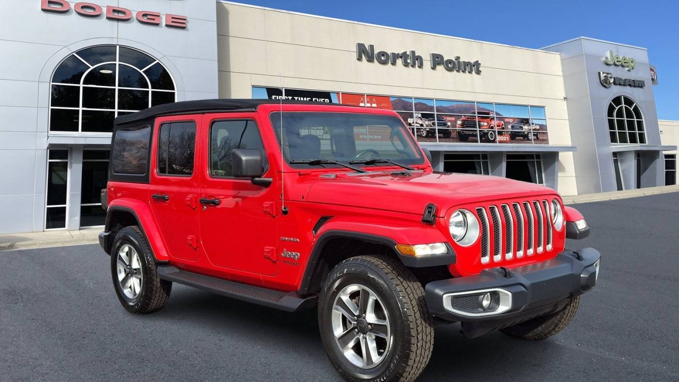 2021 Jeep Wrangler Sahara — SUV — 62,926 mi — Winston Salem, NC