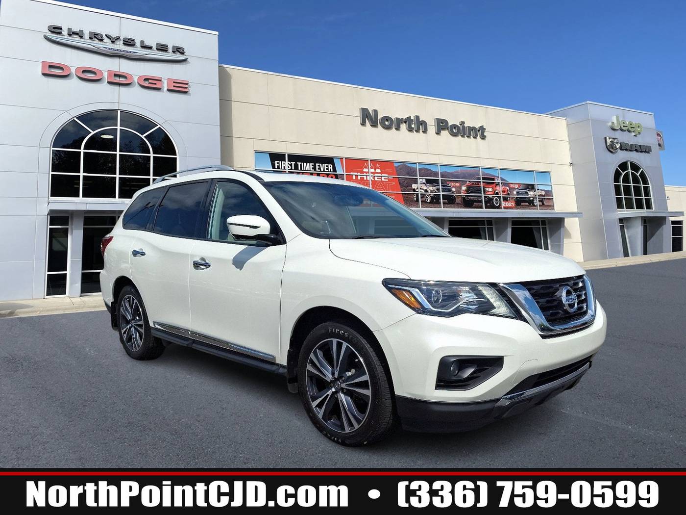 2017 Nissan Pathfinder Platinum — SUV — 95,351 mi — Winston Salem, NC