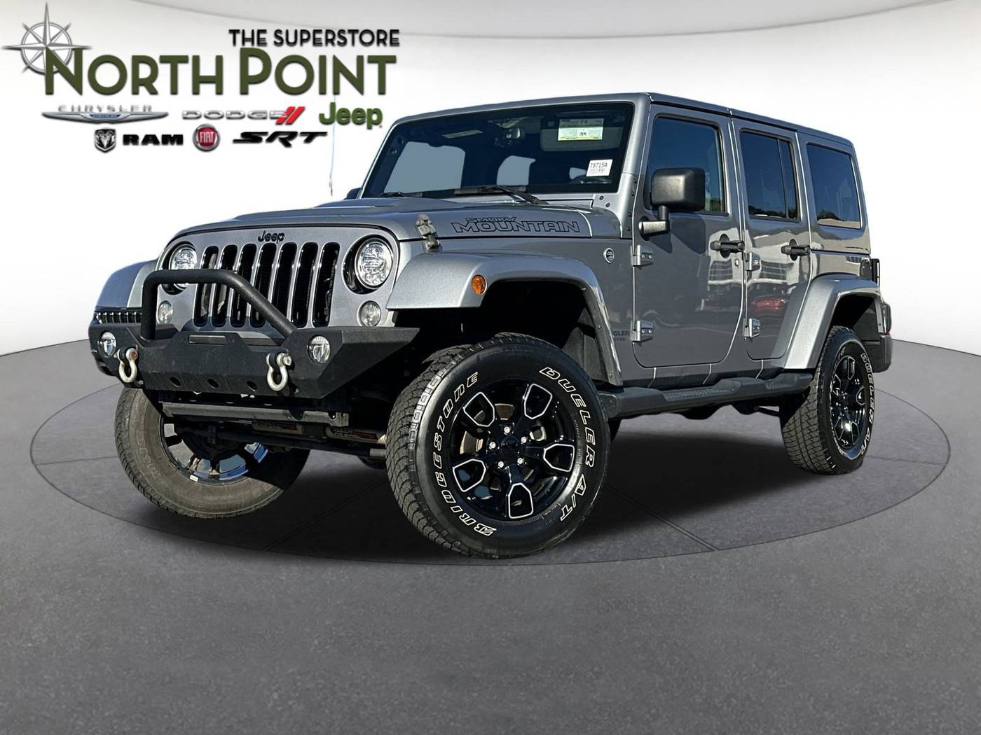 2017 Jeep Wrangler Smoky Mountain — SUV — 92,730 mi — Winston Salem, NC