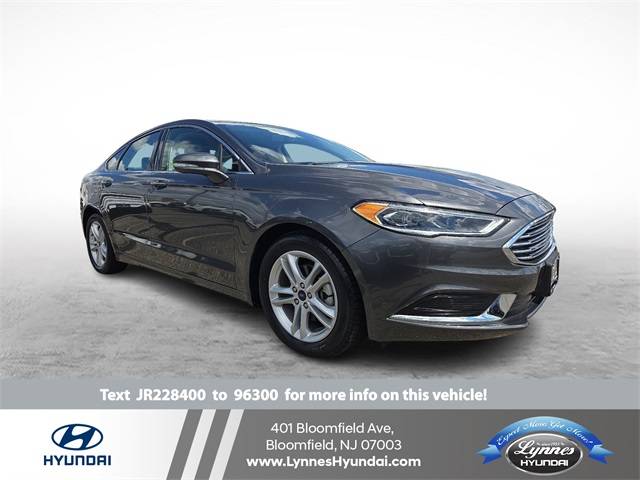 2018 Ford Fusion SE — Sedan — 10,833 mi — Bloomfield, NJ