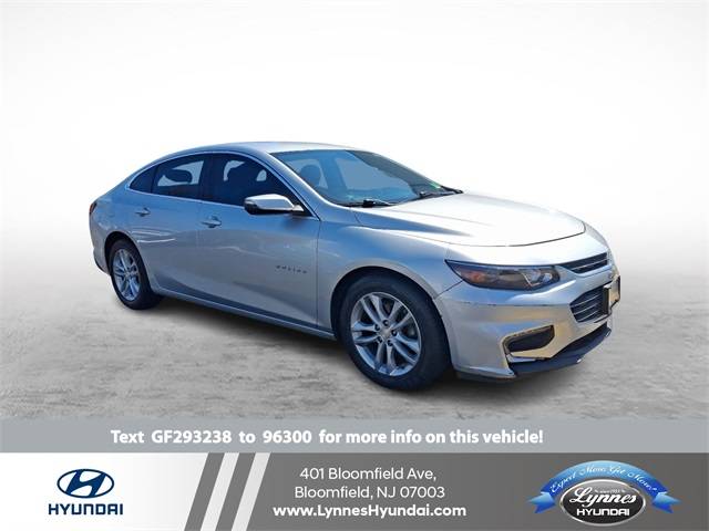 2016 Chevrolet Malibu LT — Sedan — 65,791 mi — Bloomfield, NJ