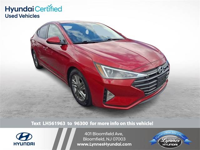 2020 Hyundai Elantra SEL — Sedan — 75,320 mi — Bloomfield, NJ