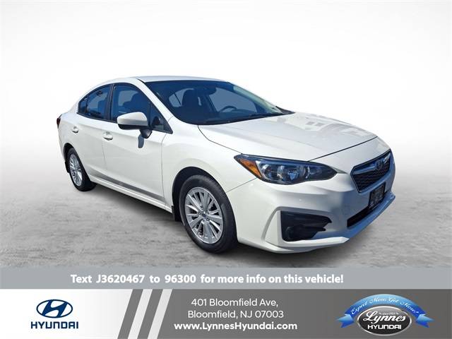 2018 Subaru Impreza 2.0i Premium — Sedan — 46,928 mi — Bloomfield, NJ