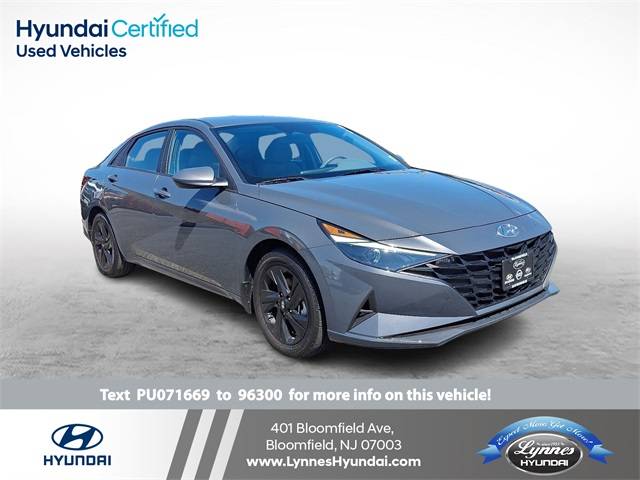 2023 Hyundai Elantra Hybrid Blue — Sedan — 52,849 mi — Bloomfield, NJ