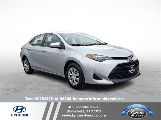 2017 Toyota Corolla SE — Sedan — 15,689 mi — Bloomfield, NJ