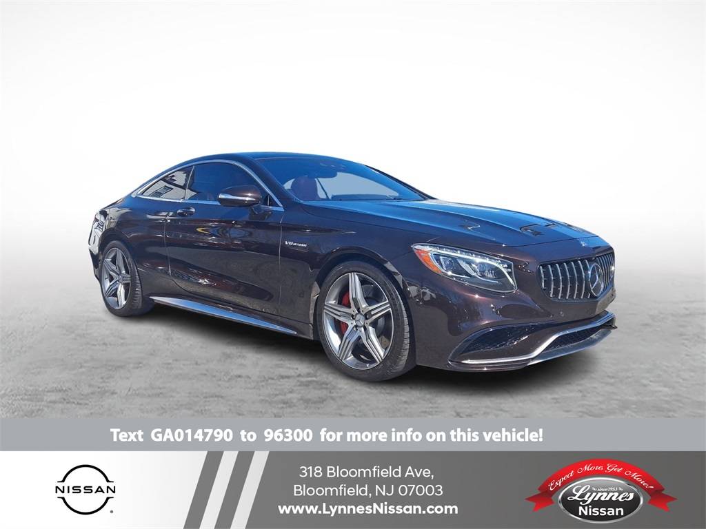 2016 Mercedes-Benz S-Class S 63 AMG — Coupe — 40,570 mi — Bloomfield, NJ