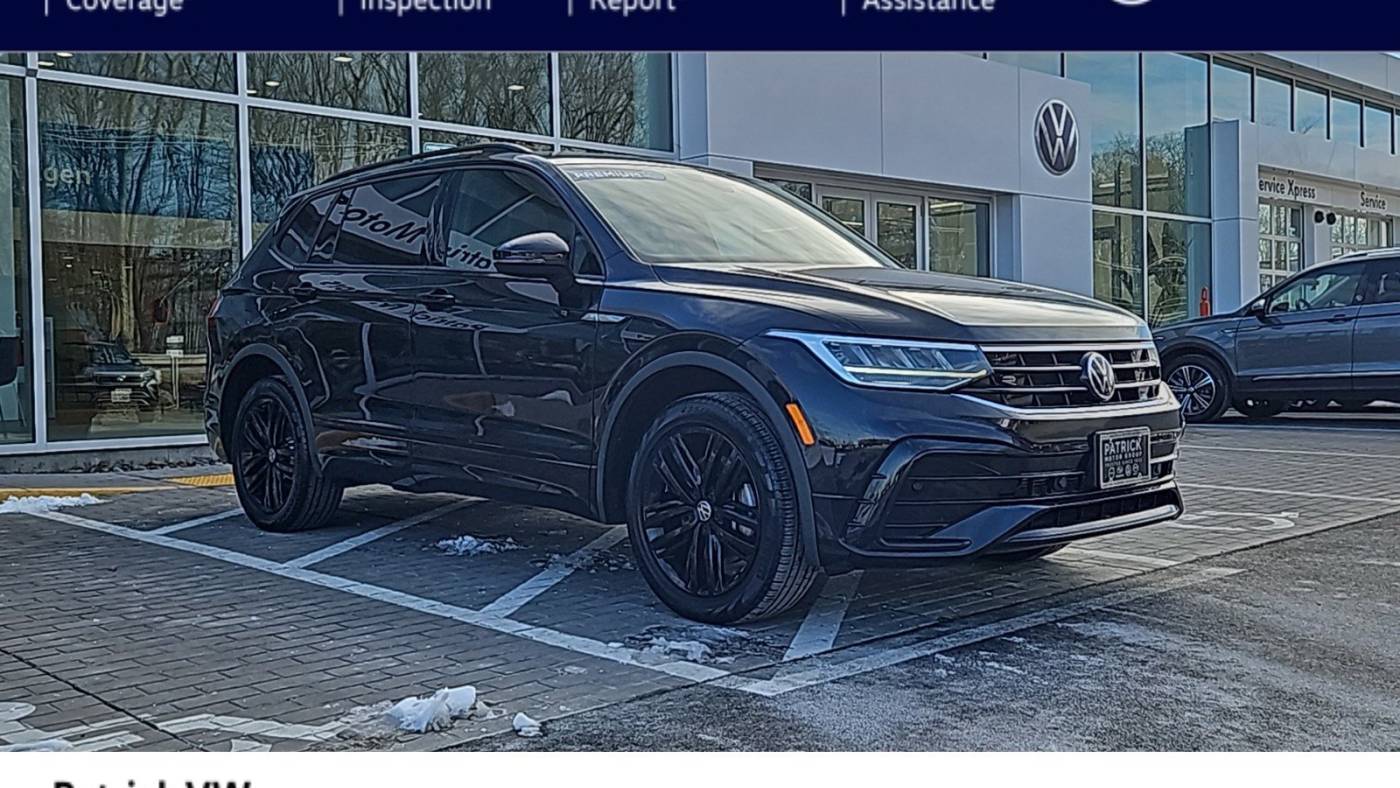 2022 Volkswagen Tiguan SE R-Line Black — SUV — 39,489 mi — Auburn, MA