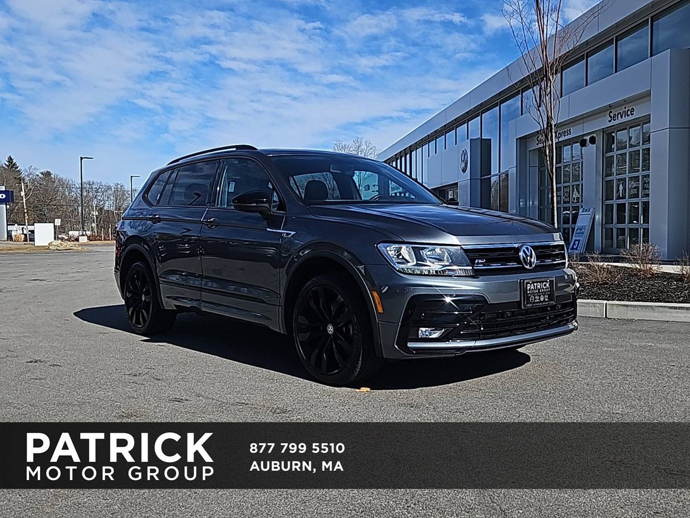 2021 Volkswagen Tiguan SE R-Line Black — SUV — 49,854 mi — Auburn, MA