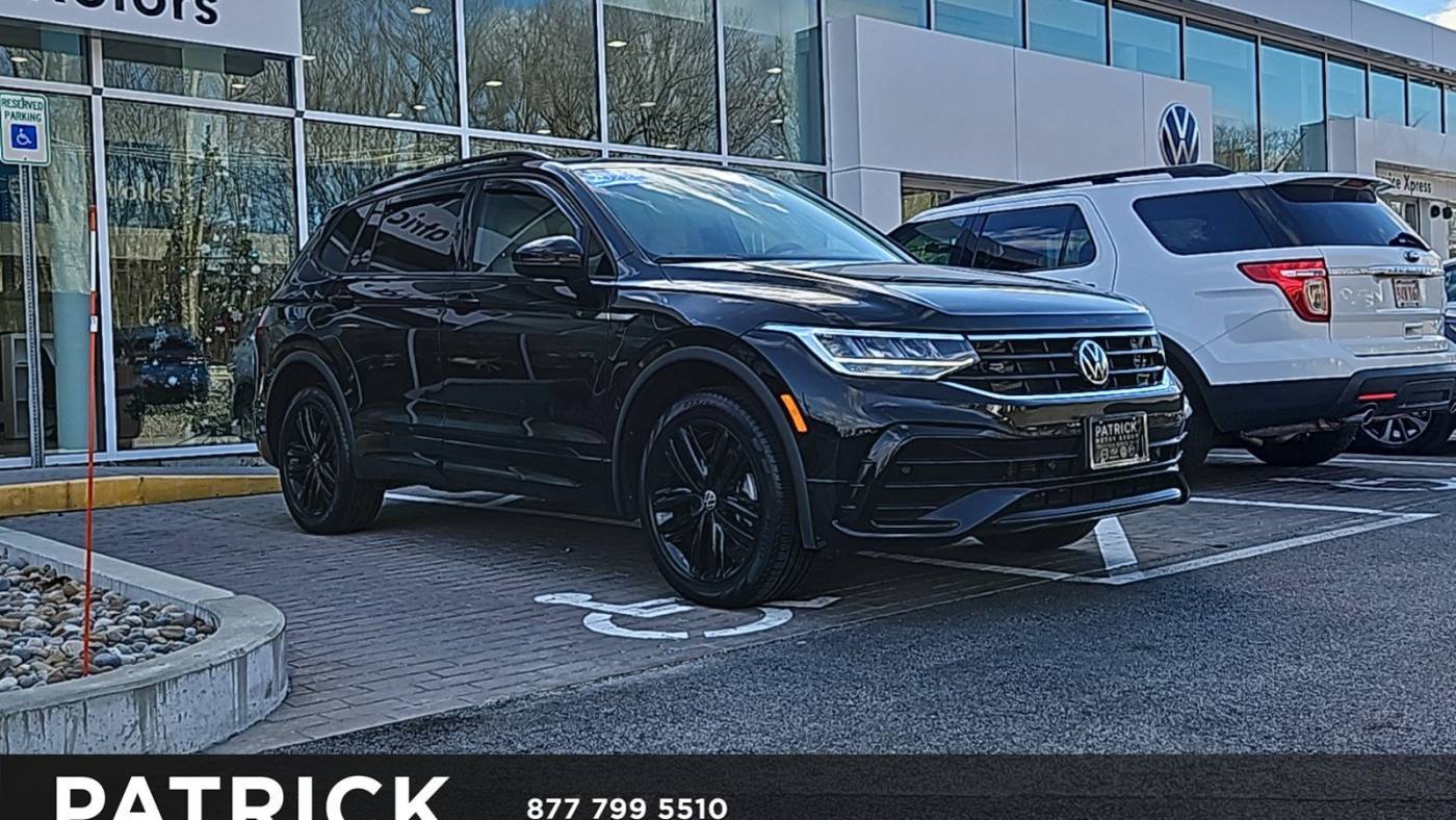 2022 Volkswagen Tiguan SE R-Line Black — SUV — 27,767 mi — Auburn, MA