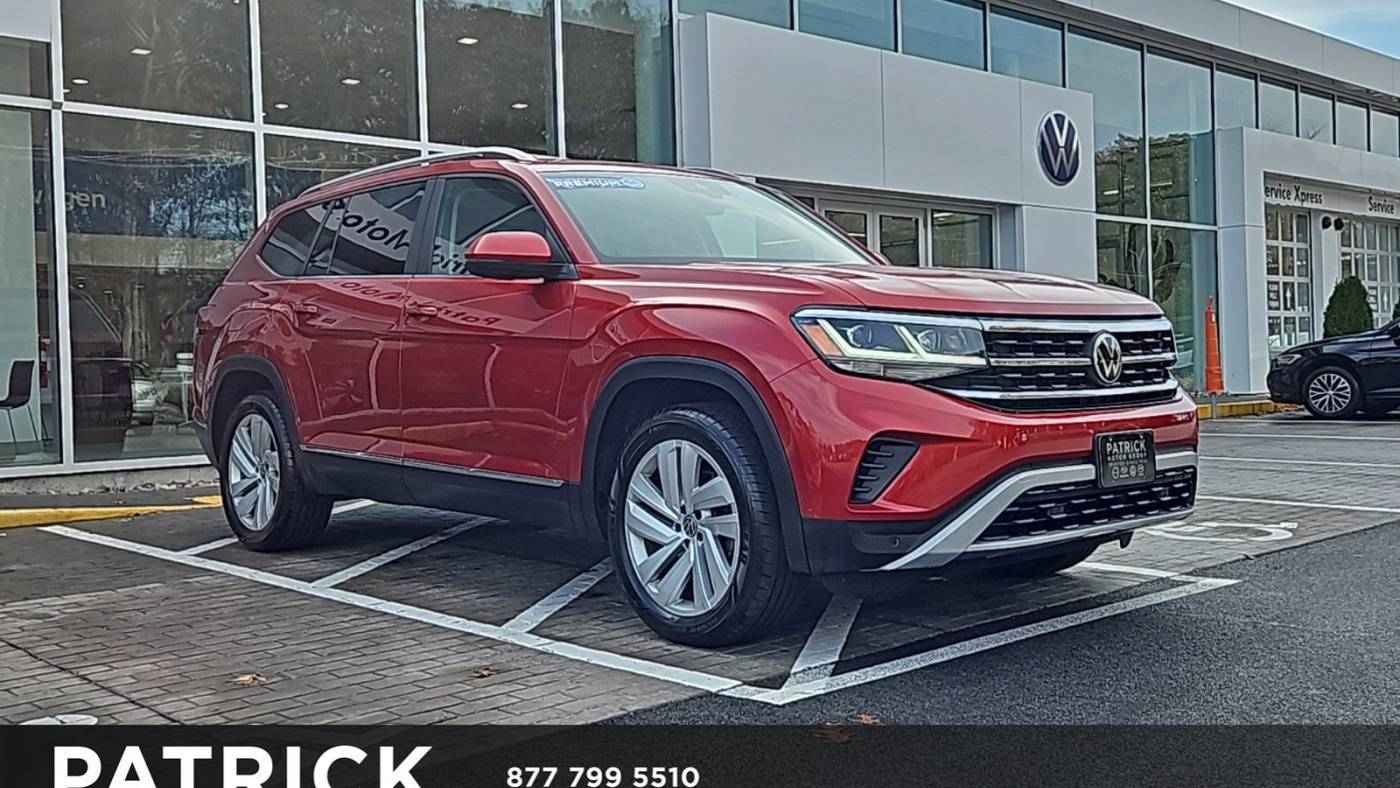 2021 Volkswagen Atlas SEL — SUV — 51,048 mi — Auburn, MA