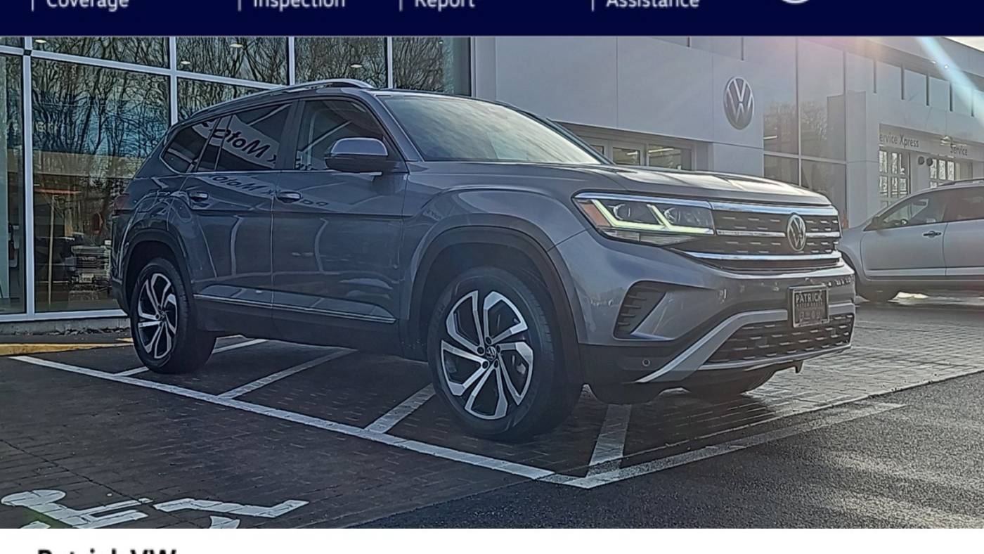 2022 Volkswagen Atlas SEL — SUV — 30,706 mi — Auburn, MA