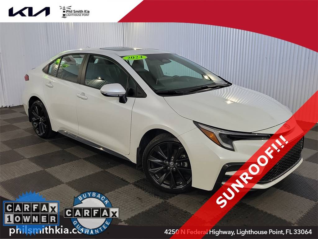 2024 Toyota Corolla XSE — Sedan — 7,553 mi — Lighthouse Point, FL