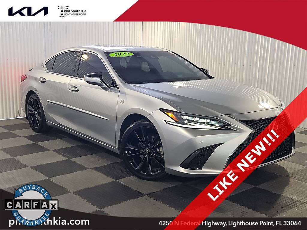 2022 Lexus ES ES 350 F SPORT — Sedan — 25,751 mi — Lighthouse Point, FL