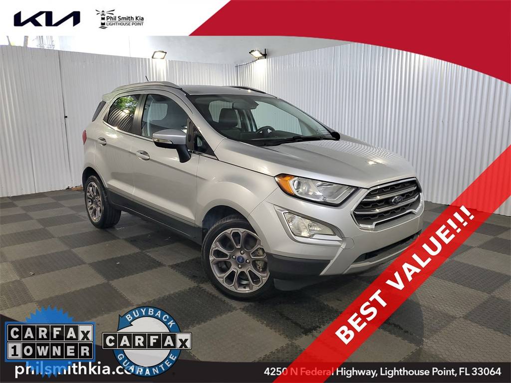 2021 Ford EcoSport Titanium — SUV — 57,846 mi — Lighthouse Point, FL
