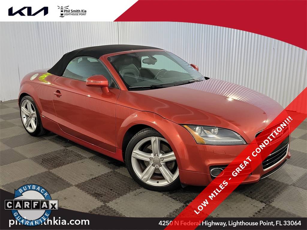 2011 Audi TT Premium Plus — Convertible — 72,089 mi — Lighthouse Point, FL