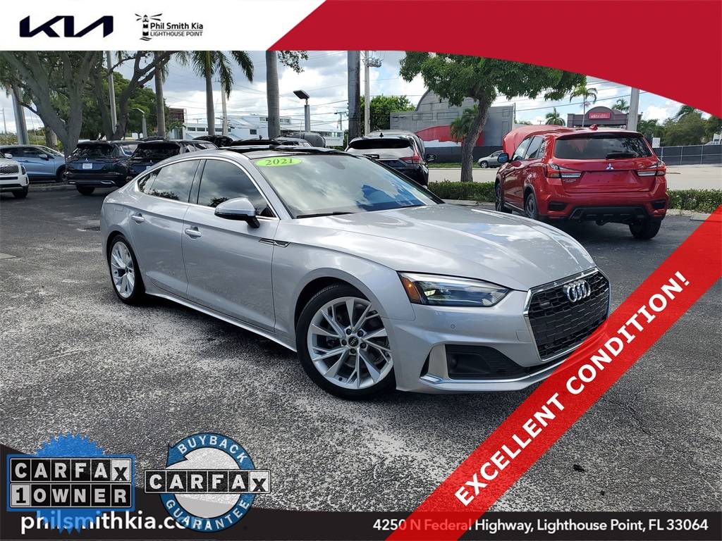 2021 Audi A5 Premium — Hatchback — 74,830 mi — Lighthouse Point, FL