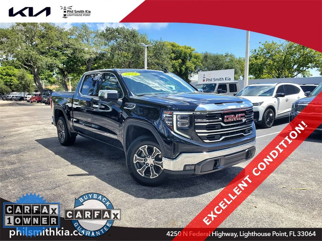 2024 GMC Sierra 1500 SLT — Pickup Truck — 36,461 mi — Lighthouse Point, FL