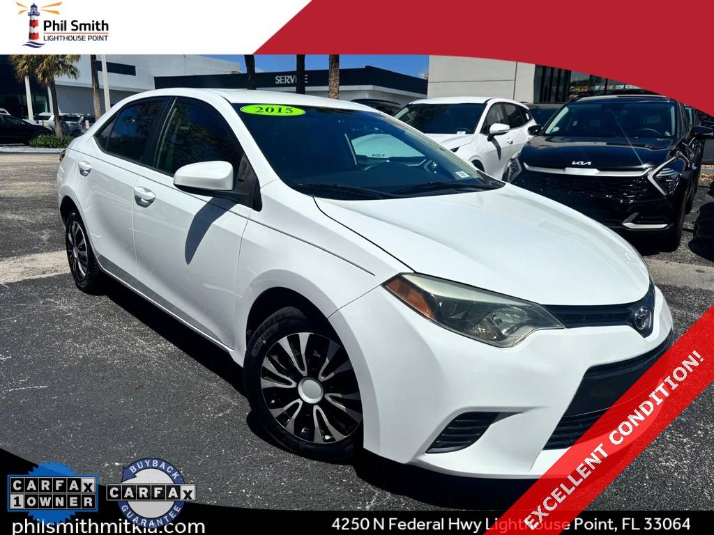 2015 Toyota Corolla L — Sedan — 77,876 mi — Lighthouse Point, FL