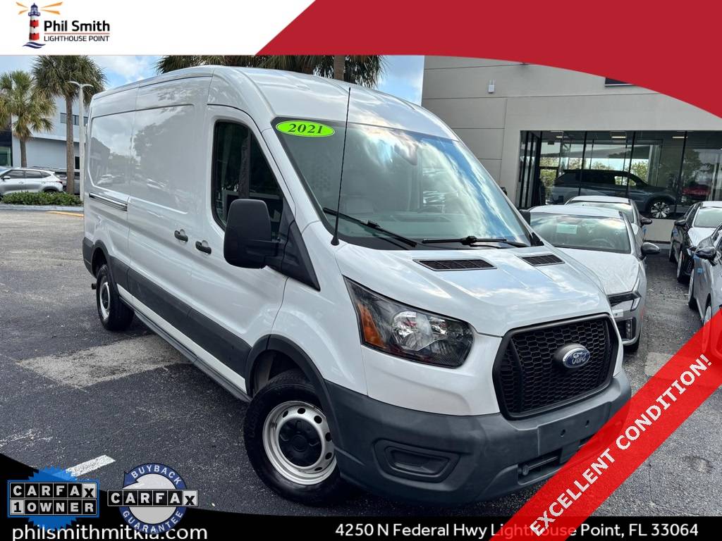 2021 Ford Transit Cargo Van T-250 — Cargo Van — 42,770 mi — Lighthouse Point, FL