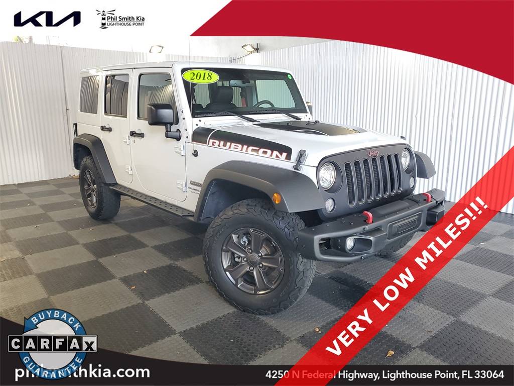 2018 Jeep Wrangler Rubicon Recon — SUV — 31,620 mi — Lighthouse Point, FL