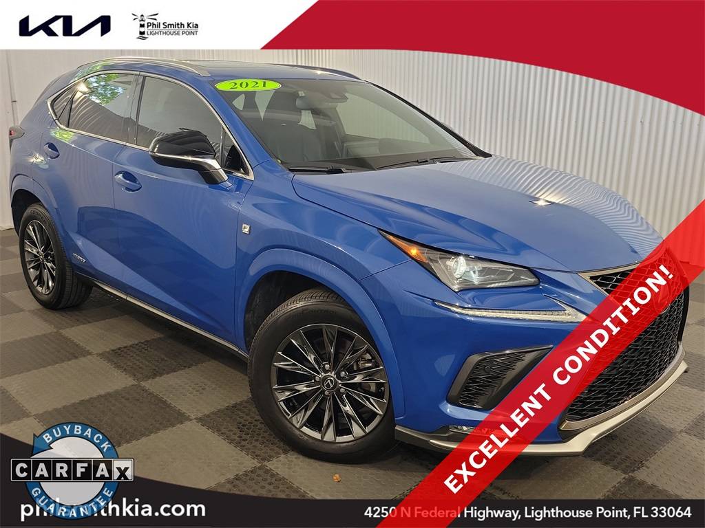 2021 Lexus NX NX 300h F SPORT Black Line — SUV — 46,320 mi — Lighthouse Point, FL