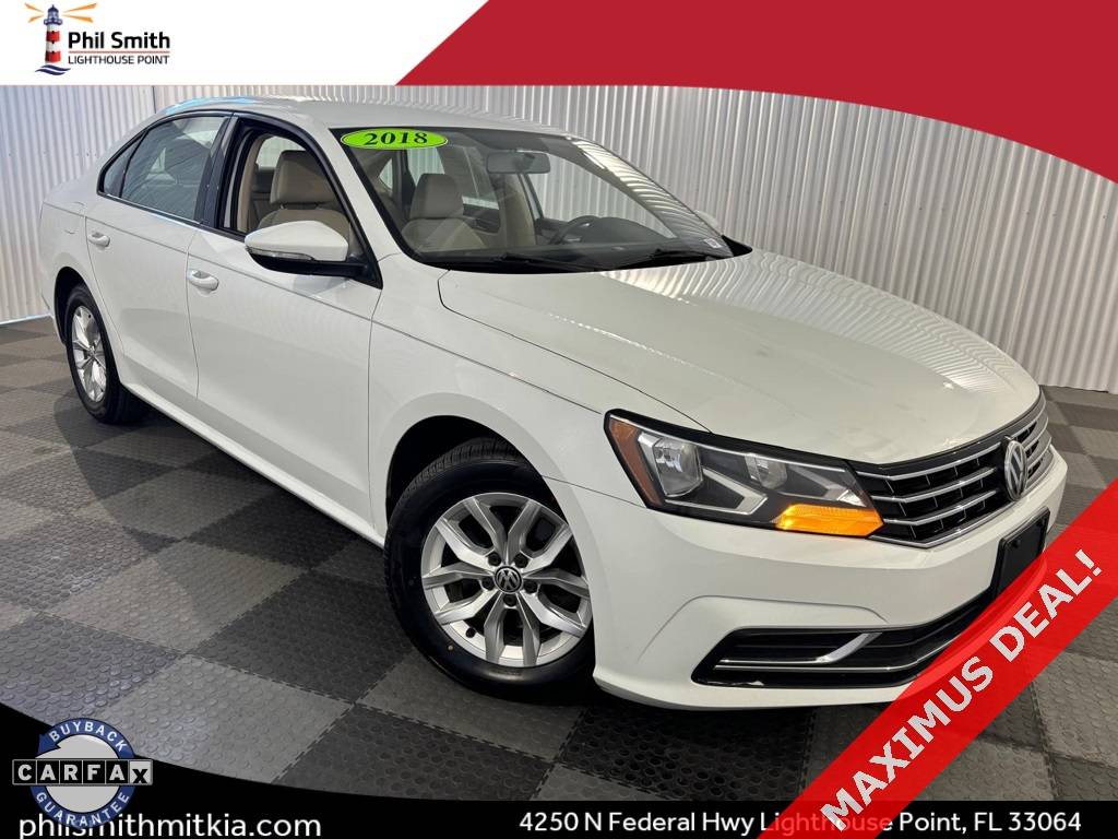 2018 Volkswagen Passat 2.0T S — Sedan — 82,750 mi — Lighthouse Point, FL