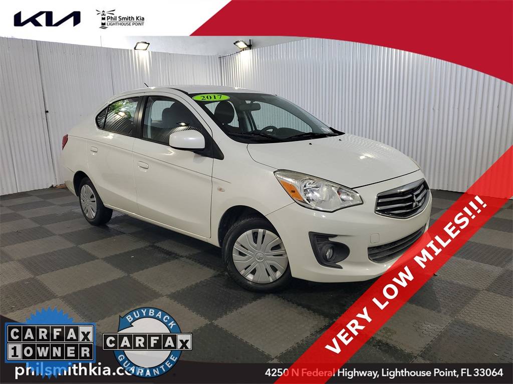 2017 Mitsubishi Mirage ES — Sedan — 6,772 mi — Lighthouse Point, FL