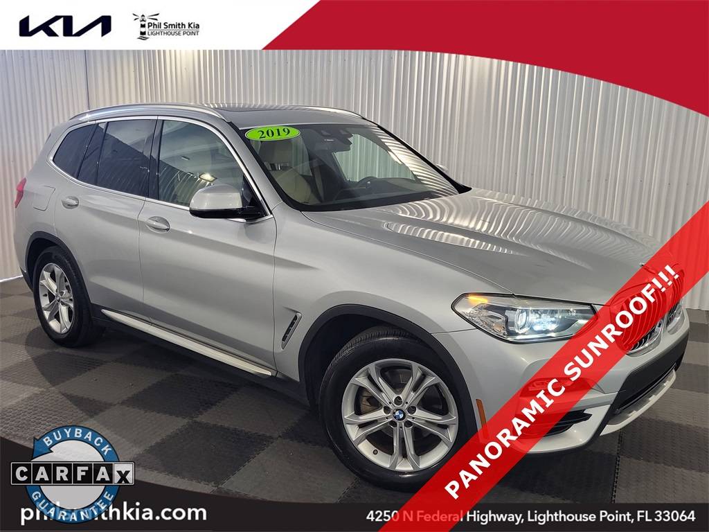 2019 BMW X3 30i — SUV — 64,763 mi — Lighthouse Point, FL