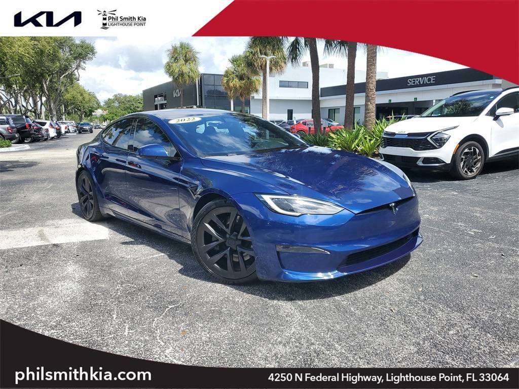 2022 Tesla Model S Plaid — Hatchback — 42,998 mi — Lighthouse Point, FL