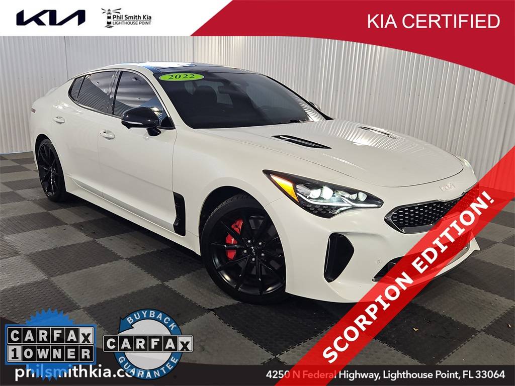 2022 Kia Stinger GT2 — Hatchback — 31,289 mi — Lighthouse Point, FL