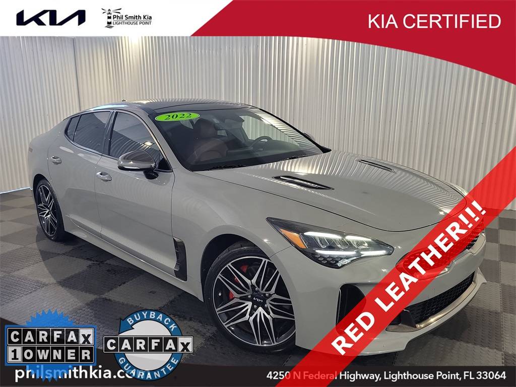 2022 Kia Stinger GT1 — Hatchback — 22,333 mi — Lighthouse Point, FL