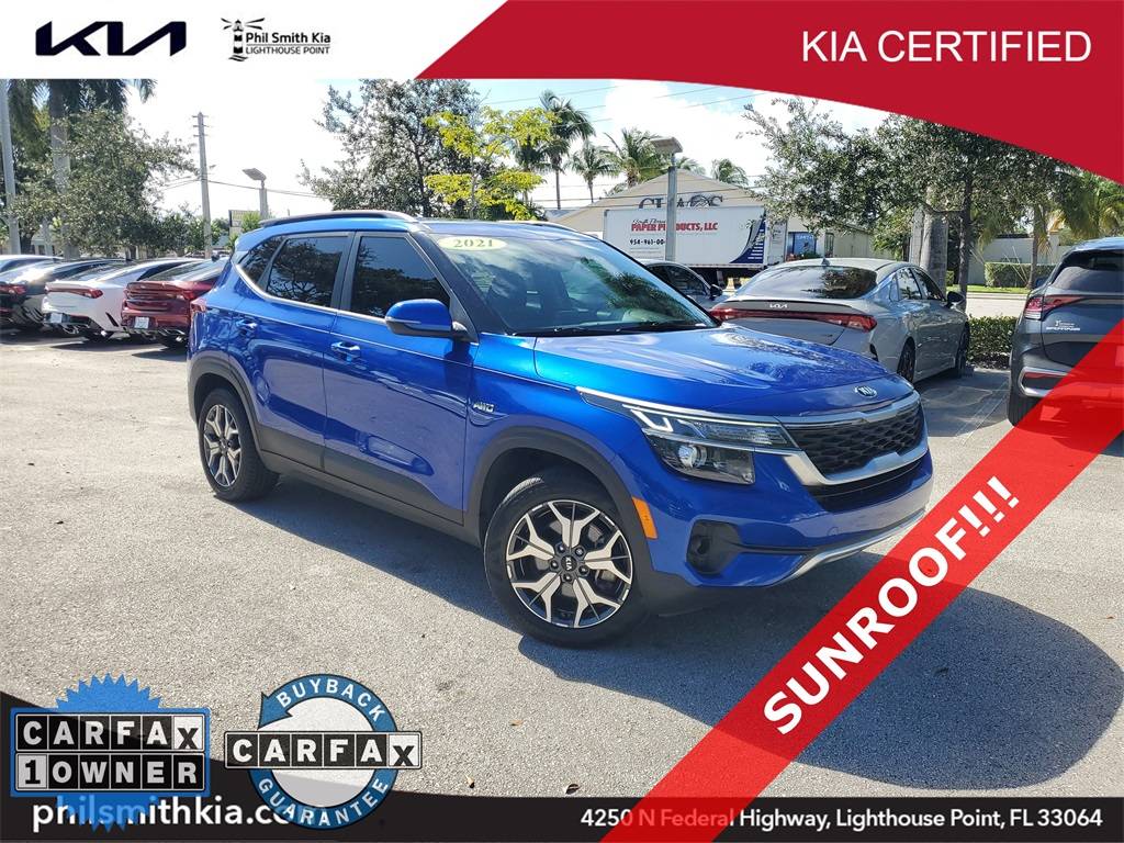2021 Kia Seltos EX — SUV — 66,248 mi — Lighthouse Point, FL