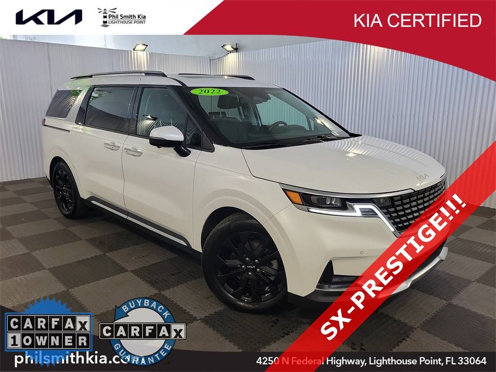 2022 Kia Carnival SX Prestige — Minivan — 10,409 mi — Lighthouse Point, FL