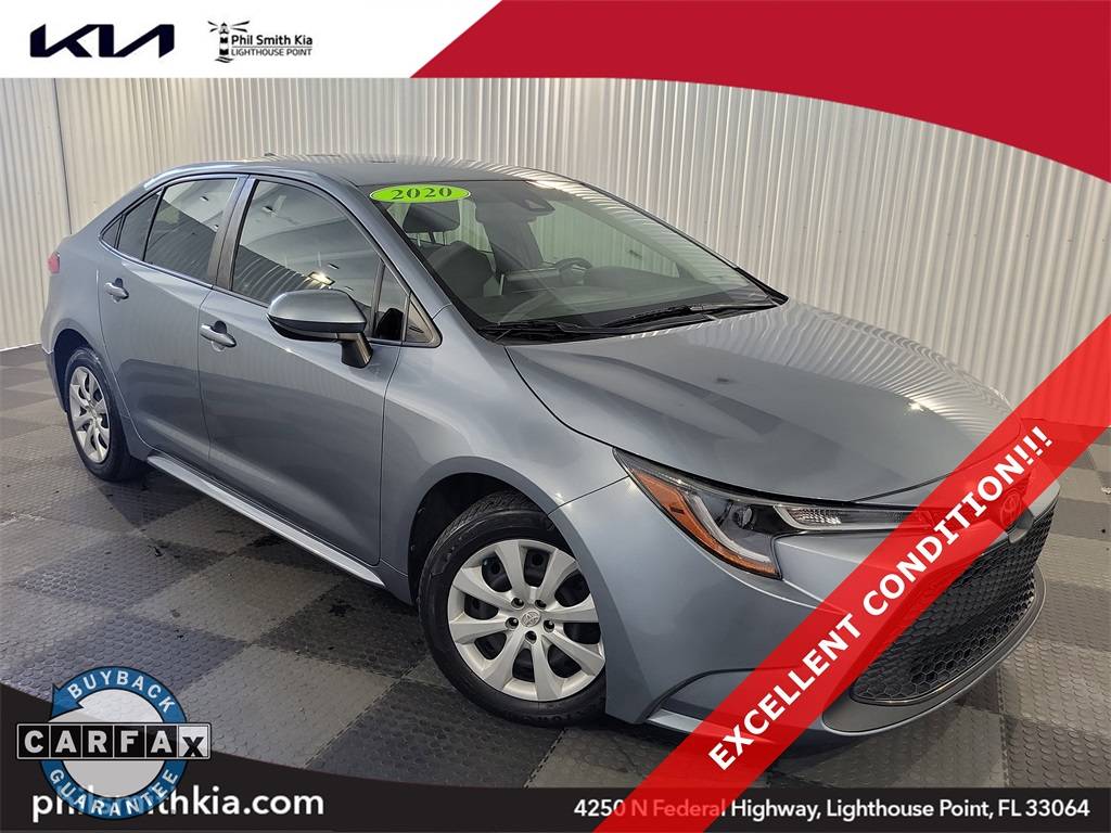 2020 Toyota Corolla LE — Sedan — 44,682 mi — Lighthouse Point, FL
