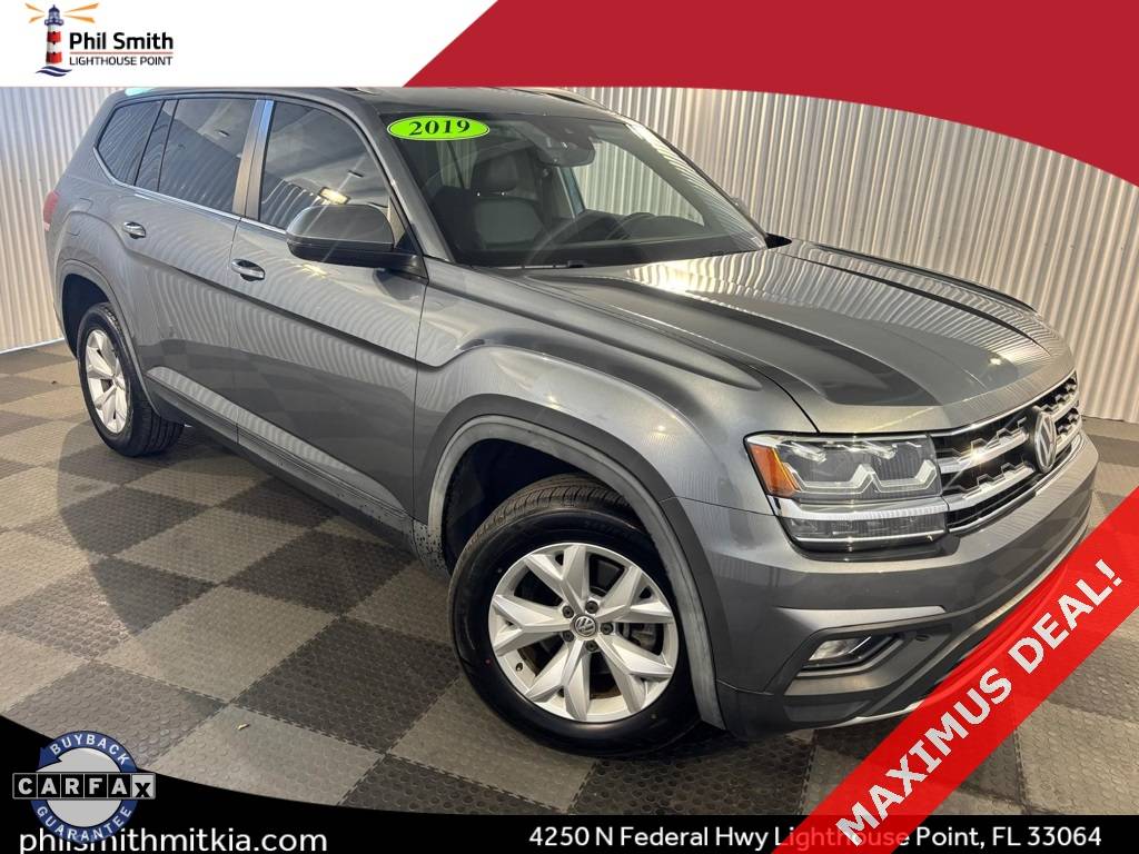 2019 Volkswagen Atlas SE with Technology — SUV — 43,923 mi — Lighthouse Point, FL