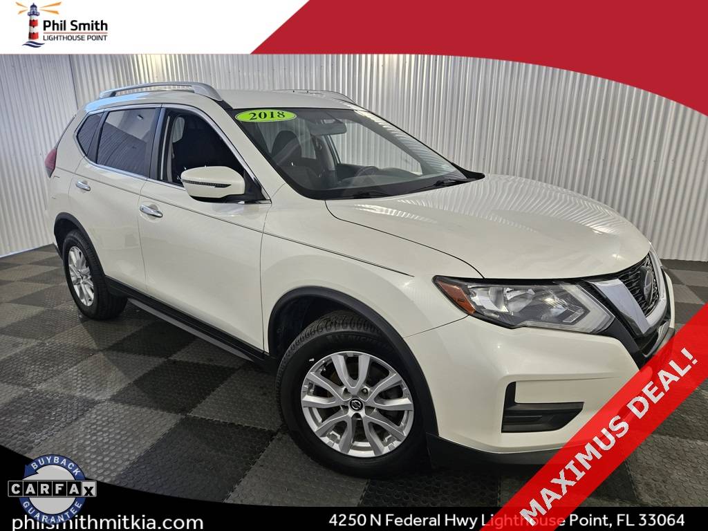 2018 Nissan Rogue SV — SUV — 51,023 mi — Lighthouse Point, FL