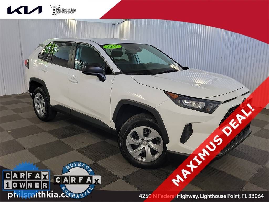 2022 Toyota RAV4 LE — SUV — 24,878 mi — Lighthouse Point, FL