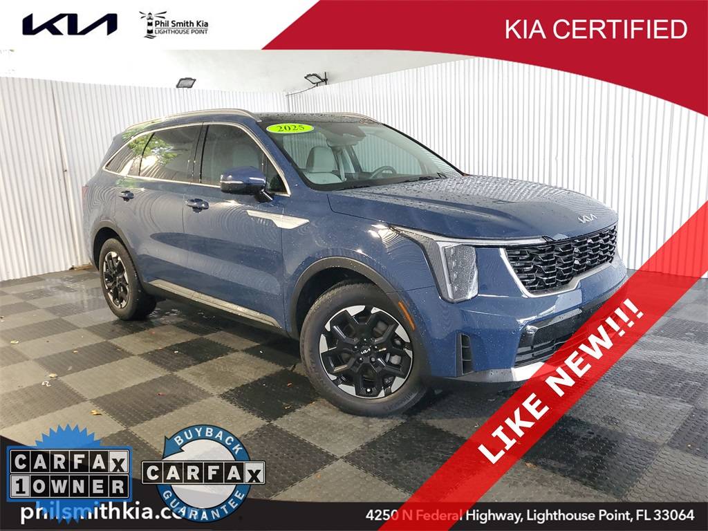 2025 Kia Sorento S — SUV — 8,732 mi — Lighthouse Point, FL