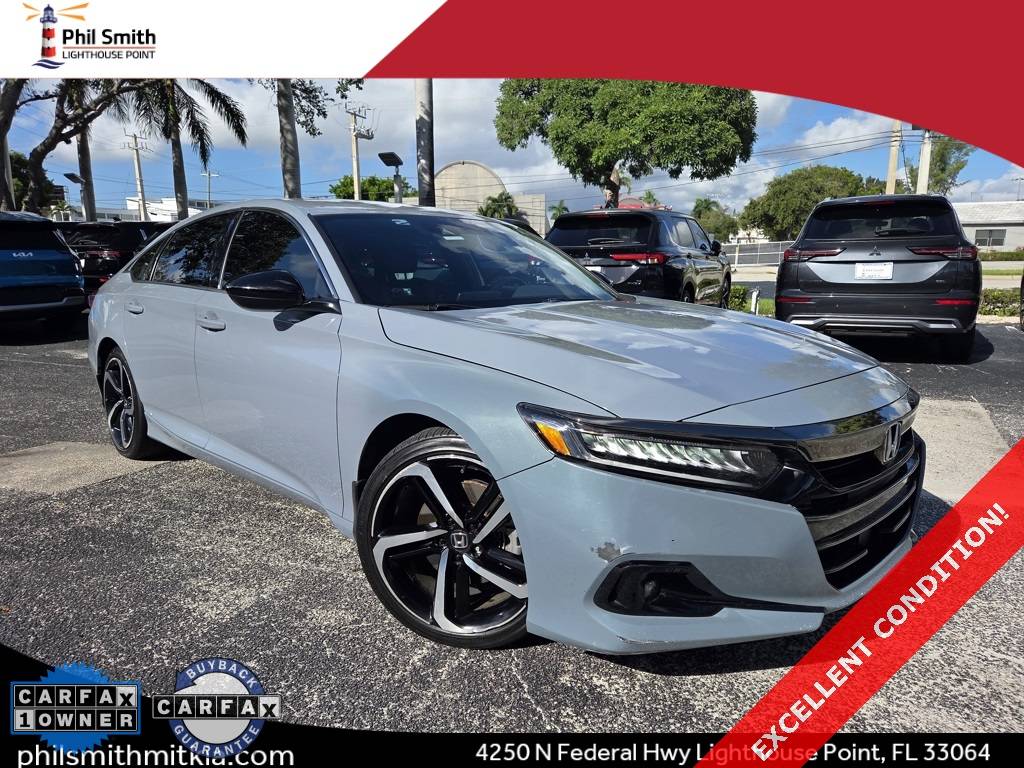 2021 Honda Accord Sport — Sedan — 69,504 mi — Lighthouse Point, FL