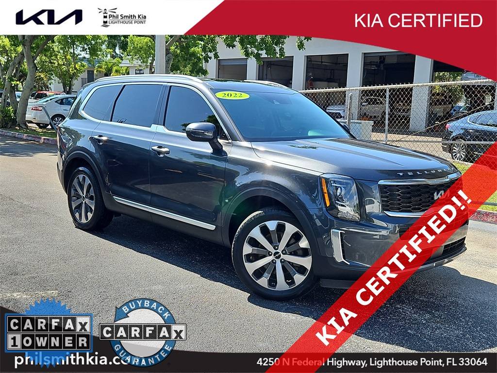 2022 Kia Telluride S — SUV — 21,692 mi — Lighthouse Point, FL