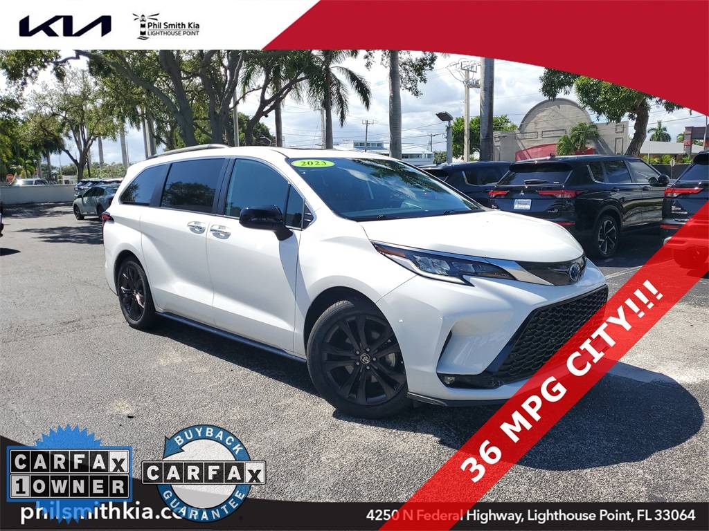 2023 Toyota Sienna XSE — Minivan — 36,746 mi — Lighthouse Point, FL