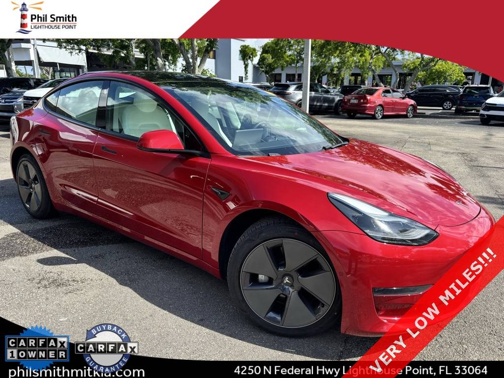 2021 Tesla Model 3 Standard Range Plus — Sedan — 34,047 mi — Lighthouse Point, FL