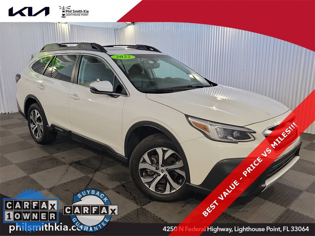 2022 Subaru Outback 2.5i Limited — SUV — 35,409 mi — Lighthouse Point, FL