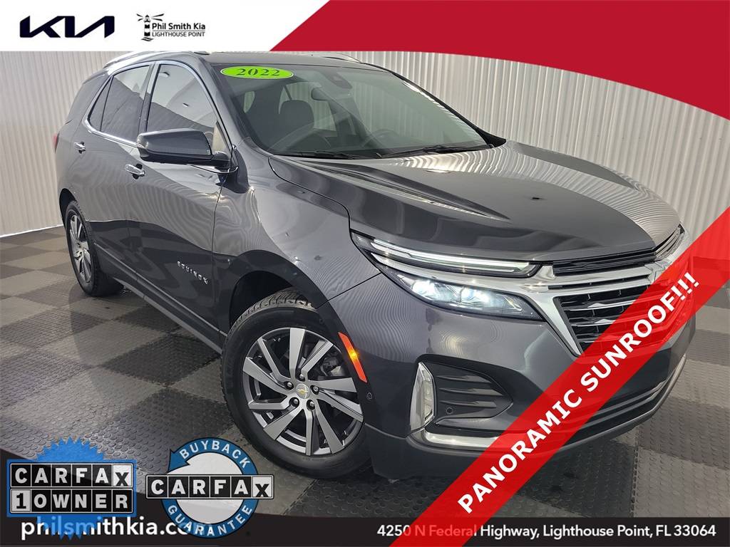 2022 Chevrolet Equinox Premier — SUV — 40,783 mi — Lighthouse Point, FL