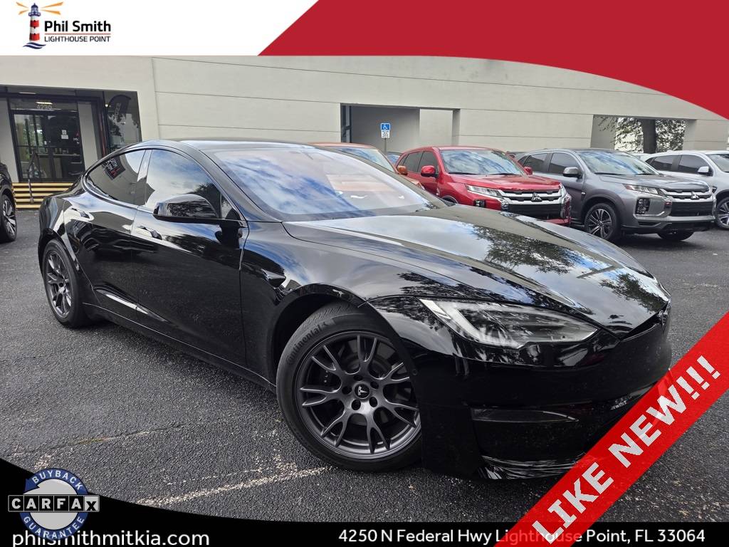 2022 Tesla Model S Long Range — Hatchback — 27,252 mi — Lighthouse Point, FL